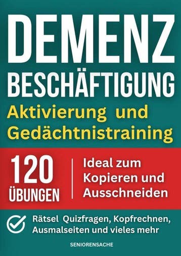 9789403895574 Demenz Beschaeftigung: Aktivierung und Geda..., Verzenden, Nieuw, Seniorensache Verlag