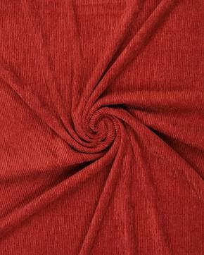 Polyester Corduroy Washed Stretch Rood, Nieuw, Rood