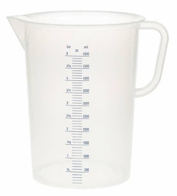Maatbeker 5000 ml, Ophalen of Verzenden, Nieuw