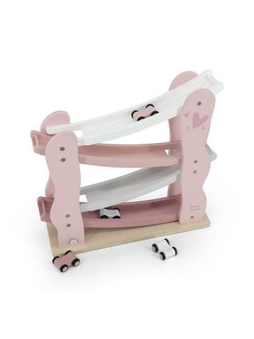 Label Label houten autobaan roze -  van €26,99 voor €13,50, Ophalen of Verzenden, Nieuw