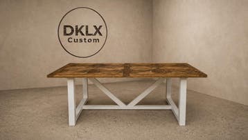 !SALE! Landelijke eettafel in Chassigny kasteelvloer motief, Huis en Inrichting, Tafels | Eettafels, Riviera Maison Landelijk