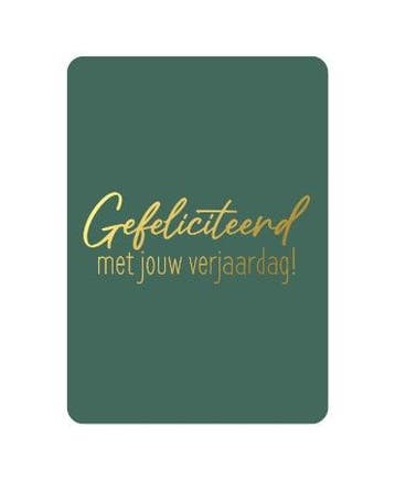 Wenskaart  Gefeliciteerd met jouw verjaardag (Kaarten), Ophalen of Verzenden, Nieuw