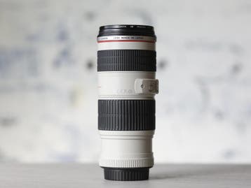 Canon EF 70-200mm f/4L IS USM - 1 jaar garantie!, Canon, Zo goed als nieuw, Canon EF, Telelens