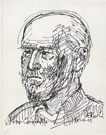 Erwin de Vries (1929-2018) - Portrait du peintre Cobra