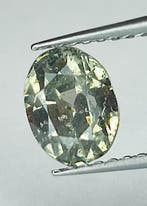 Groen, Geel Saffier - 1.52 ct - Antwerp Laboratory for, Nieuw