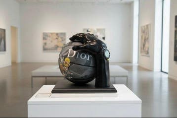 Art Stray-Nos - sculptuur, Control the game : Dior & Rolex -