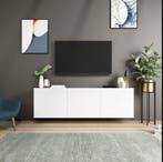 382NRC1110 Asir TV Kast Wit150x44 van 149 voor 15 BESCHADIGD, Huis en Inrichting, Ophalen of Verzenden, Nieuw