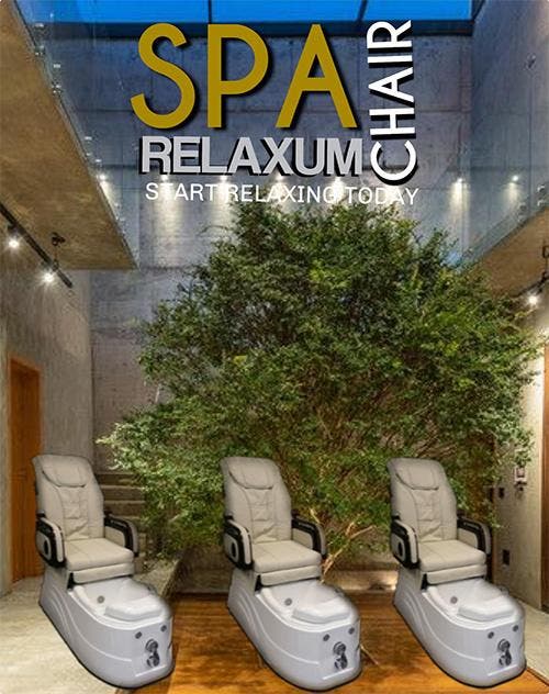 Spa Wellness Pedicure Stoel Relexum met Voetenbad en Rugm..., Witgoed en Apparatuur, Persoonlijke-verzorgingsapparatuur, Hand- en Voetverzorging