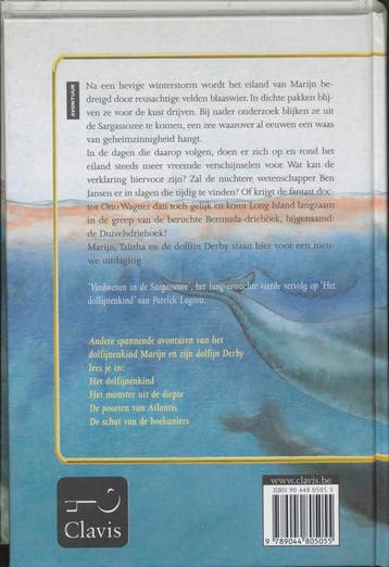 Verdwenen in de Sargassozee / Dolfijnenkind / 5, Boeken, Verzenden, Gelezen, Patrick Lagrou