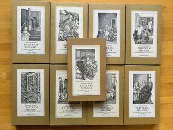 Laurence Sterne - Leben und Ansichten von Tristram Shandy,
