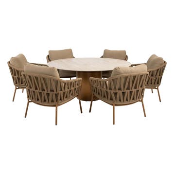 De Smid Lifestyle  4 Seasons Outdoor Biarritz low dining set, Nieuw