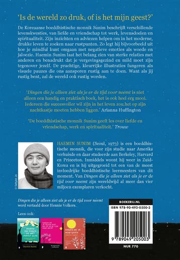 Dingen die je alleen ziet als je er de tijd voor neemt, Boeken, Psychologie, Verzenden, Gelezen, Haemin Sunim