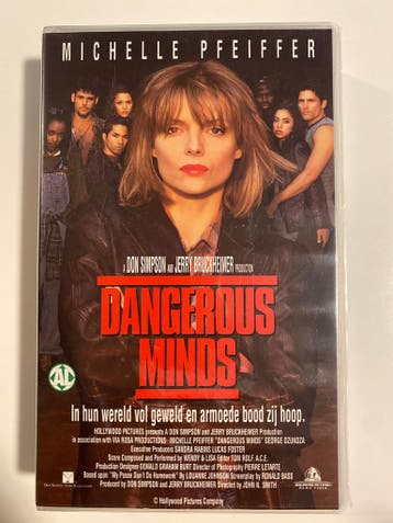 DANGEROUS MINDS (IN SEAL) (VHS), Verzenden, Gebruikt