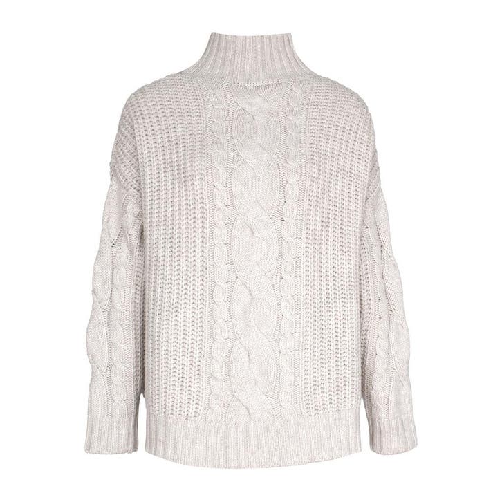 Marc Aurel • kabeltrui in ecru • 36, Kleding | Dames, Truien en Vesten, Wit, Nieuw, Maat 36 (S), Verzenden