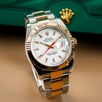 Rolex - Datejust Turn-O-Graph 18K Rose Gold Bezel - 116261 -, Nieuw