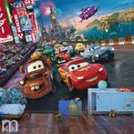 Disney Cars vlies fotobehang Race Team XL 360 x 270 cm, Ophalen of Verzenden, Nieuw, Wanddecoratie