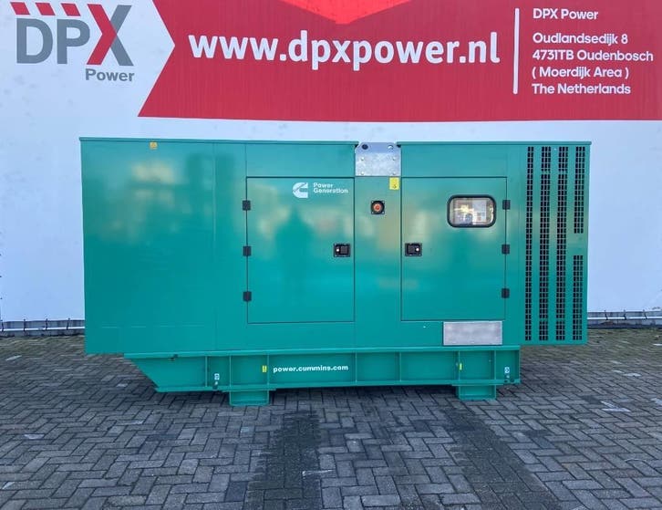 Cummins C220D5EQ - 220 kVA Generator - DPX-18512-Q, Zakelijke goederen, Machines en Bouw | Aggregaten, Ophalen of Verzenden