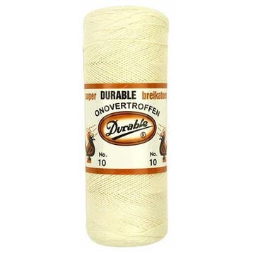 Durable Breikatoen 87 Ecru - Haakgaren / Breigaren, Hobby en Vrije tijd, Breien en Haken, Ophalen of Verzenden, Nieuw, Breien of Haken