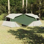 vidaXL Binnentent met dak met opslag Groen 520 x 520 x 190, Caravans en Kamperen, Tenten, Verzenden, Nieuw, Tot en met 2