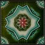 Jugendstil Tegel - De Dyle, Wijgmaal - Art Nouveau -