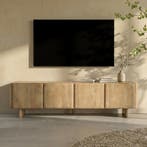 *WOONWINKEL* Tv-meubel Gebleekt Eiken 200 Cm, Verzenden, Nieuw