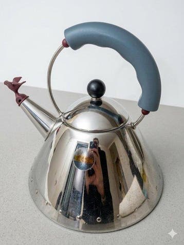 Alessi - Michael Graves - Fluitketel - 9093 Bird kettle -