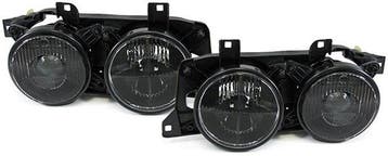 Koplampen BMW E32 / E34 88-94 Zwart, Ophalen of Verzenden, Nieuw