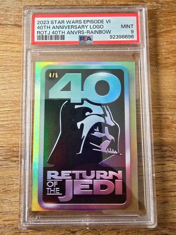 Topps - 1 Graded card - Star Wars Episode VI Return of the, Nieuw