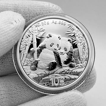 China. 10 Yuan 2026 – Panda – 30 g Silver coin – Ag .999 –