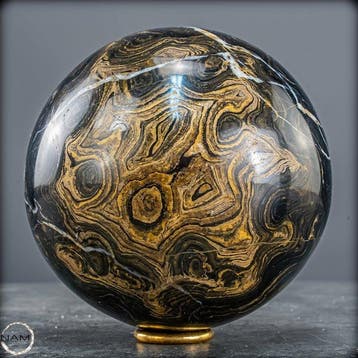 Zeer zeldzame gefossiliseerde algen Sphere- 1544.51 g