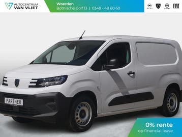 Peugeot e-Partner | Zakelijke Lease v.a. €468.52 pm, Automaat, Stof, Wit, Elektrisch