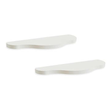 Wandplank Sirlstalo set van 2 voor kinderkamer 57x19x3 cm wi, Verzenden, Nieuw