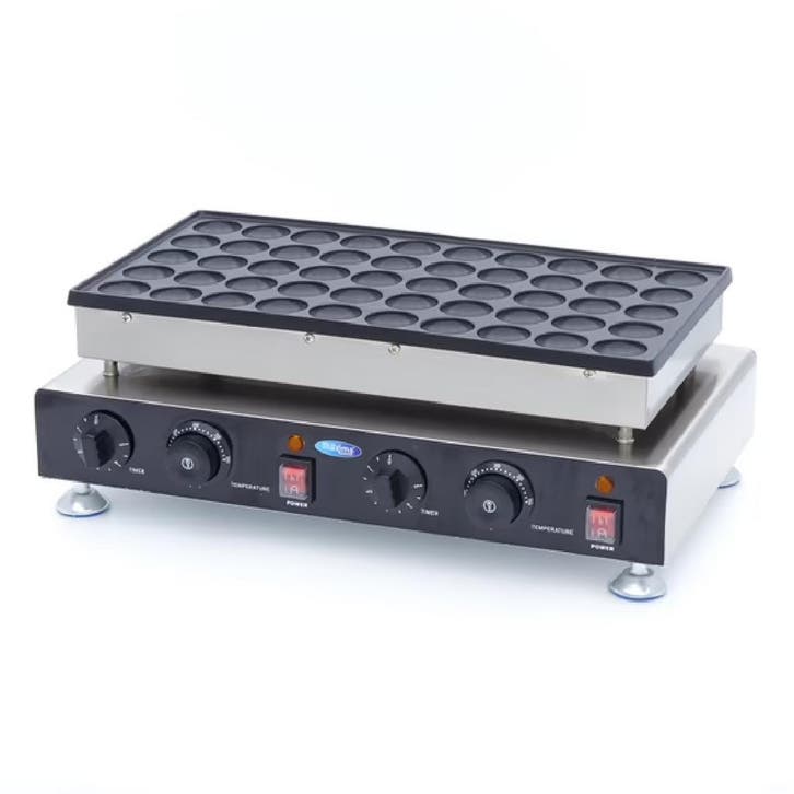 Maxima Poffertjesplaat 50 Stuks Ø4,3 cm, Hobby en Vrije tijd, Taarten en Cupcakes maken, Nieuw, Verzenden