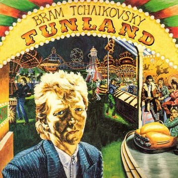 LP gebruikt - Bram Tchaikovsky - Funland, Cd's en Dvd's, Verzenden, Zo goed als nieuw, Overige formaten