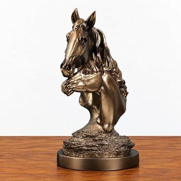 Decoratief ornament - Vintag Horse Sculpture Decorative
