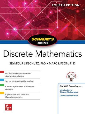 Schaums Outline of Discrete Mathematics Fourth 9781264258802, Boeken, Zo goed als nieuw