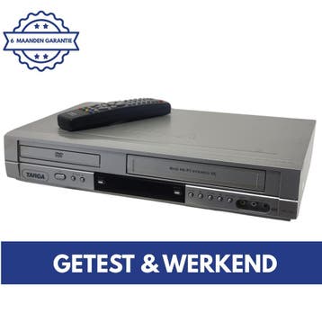 TARGA DPV-5400x | VHS Videorecorder | DVD Speler | Video, Verzenden, Gebruikt, VHS-speler of -recorder