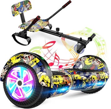 Hoverboard met Go-Kart | 6.5 inch | Retourdeal 35% Korting, Ophalen of Verzenden, Zo goed als nieuw, Overige typen