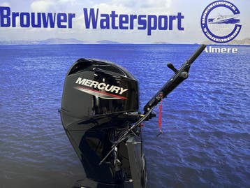 “ Mercury 60 pk | Nieuwe Buitenboordmotor | Big Tiller  “, Viertaktmotor, Ophalen of Verzenden, Zo goed als nieuw, 30 pk of meer