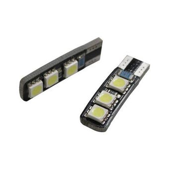 CANBUS T10 LED 6-SMD 5050 - 12V interieur lamp (error free), Ophalen of Verzenden, Nieuw