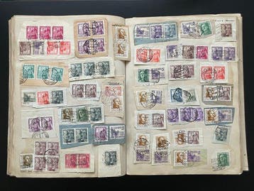 Spanje 1940 - 1.200 poststempels. Spanje na de oorlog., Gestempeld