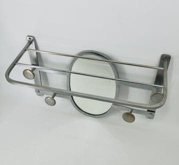 Kapstok - Metaal, Glas, Hout