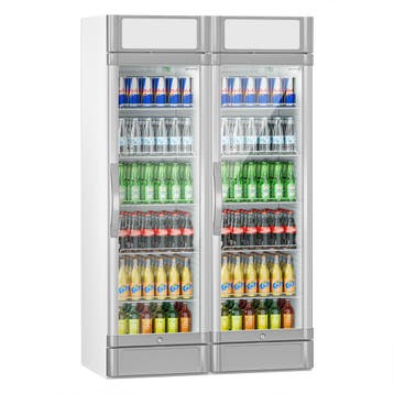 GGM Gastro | (2 stuks) Drankenkoelkast - 1190mm - 694L - met, Verzenden, Nieuw