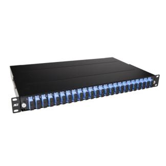 Glasvezel patchpaneel OS2 (SC, Duplex, 19 inch, 1U), Verzenden, Nieuw