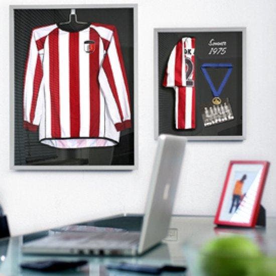 2dekans | Frame box 60x80cm mat zilver - geschikt voor shirt, Huis en Inrichting, Woonaccessoires | Lijsten, Zo goed als nieuw