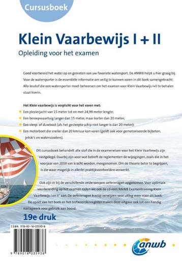 Cursus Klein vaarbewijs I + II 9789018035938, Verzenden, Gelezen
