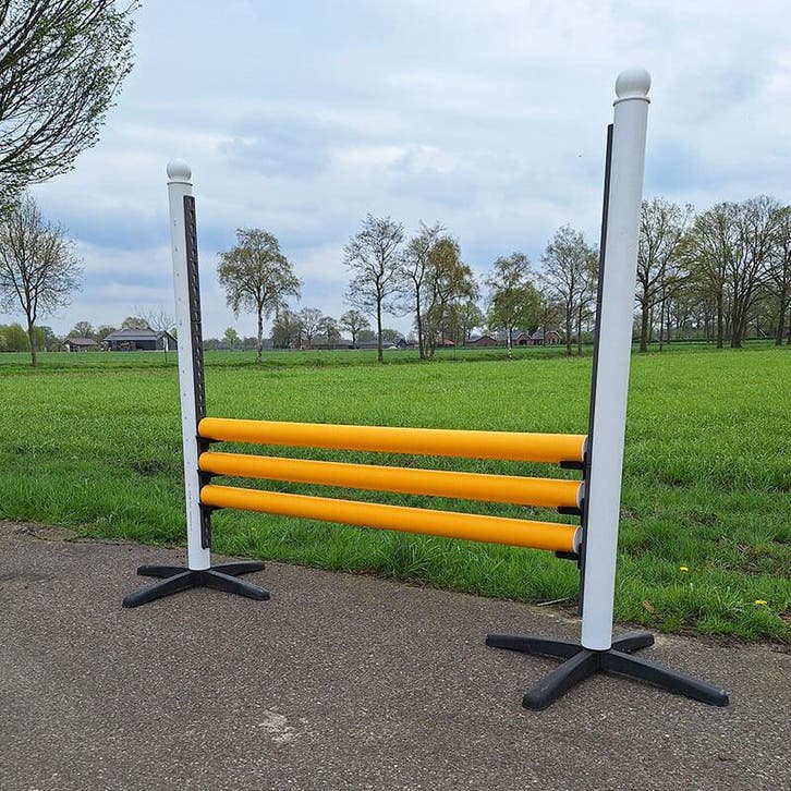 Cavaletti Springbalk 1,75 M – 2,0 Kg Of 4,5 Kg - Geel, Dieren en Toebehoren, Paarden en Pony's | Overige Paardenspullen, Springen