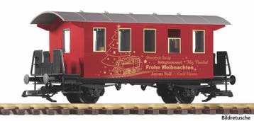 PIKO 37988 G Personenwagen Frohe Weihnachten, Ophalen of Verzenden, Nieuw, Overige typen, Analoog