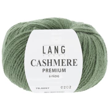 LANG Yarns Cashmere Premium - 97 Donkergroen - Puur Kasjmi, Ophalen of Verzenden, Nieuw