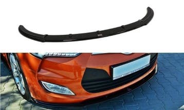Voorspoiler Hyundai Veloster Glanzend Zwart, Ophalen of Verzenden, Nieuw